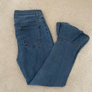 Cropped Flared Jeans